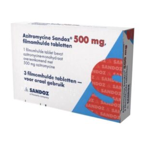Azitromycine 500mg kopen zonder recept