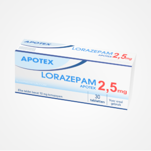 Lorazepam 2.5mg kopen zonder recept